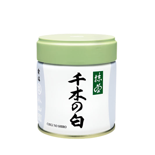 matcha chigi no shiro 40g tin from marukyu koyamaen